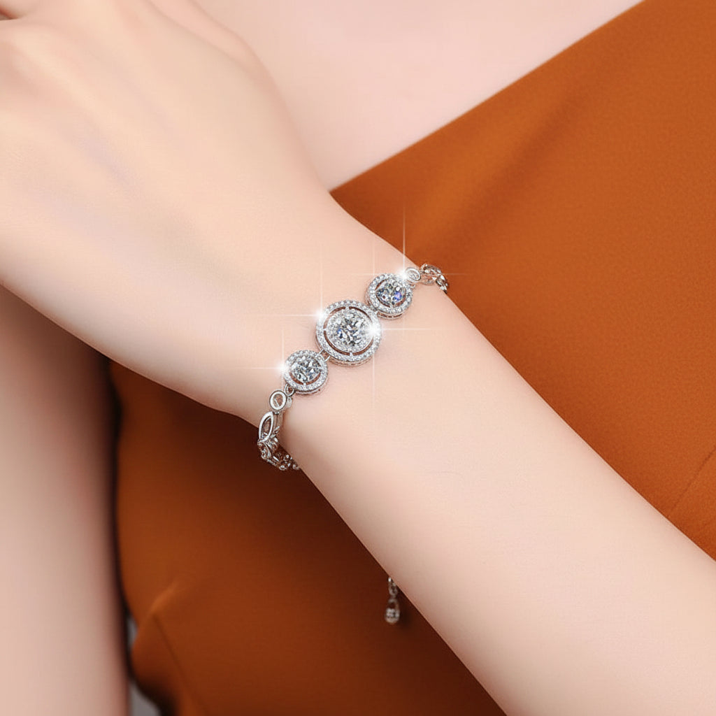 The Trio Halo Bracelet