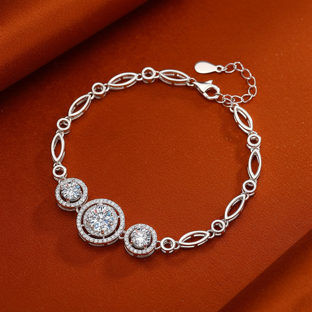 The Trio Halo Bracelet