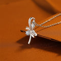 The Majestic Ribbon Bow Pendant