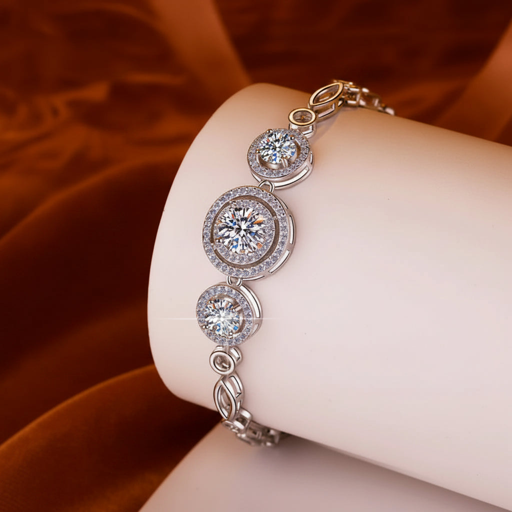 The Trio Halo Bracelet