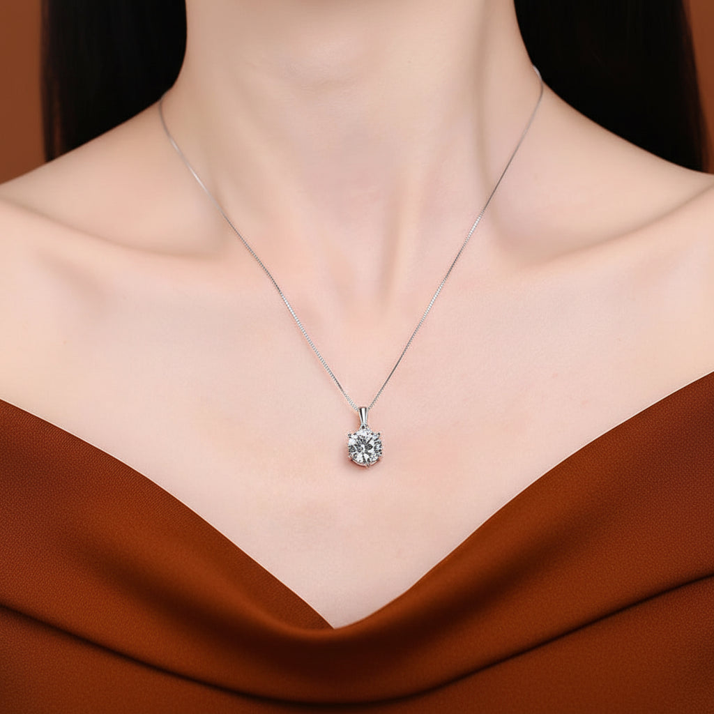 The Sovereign Solitaire Pendant
