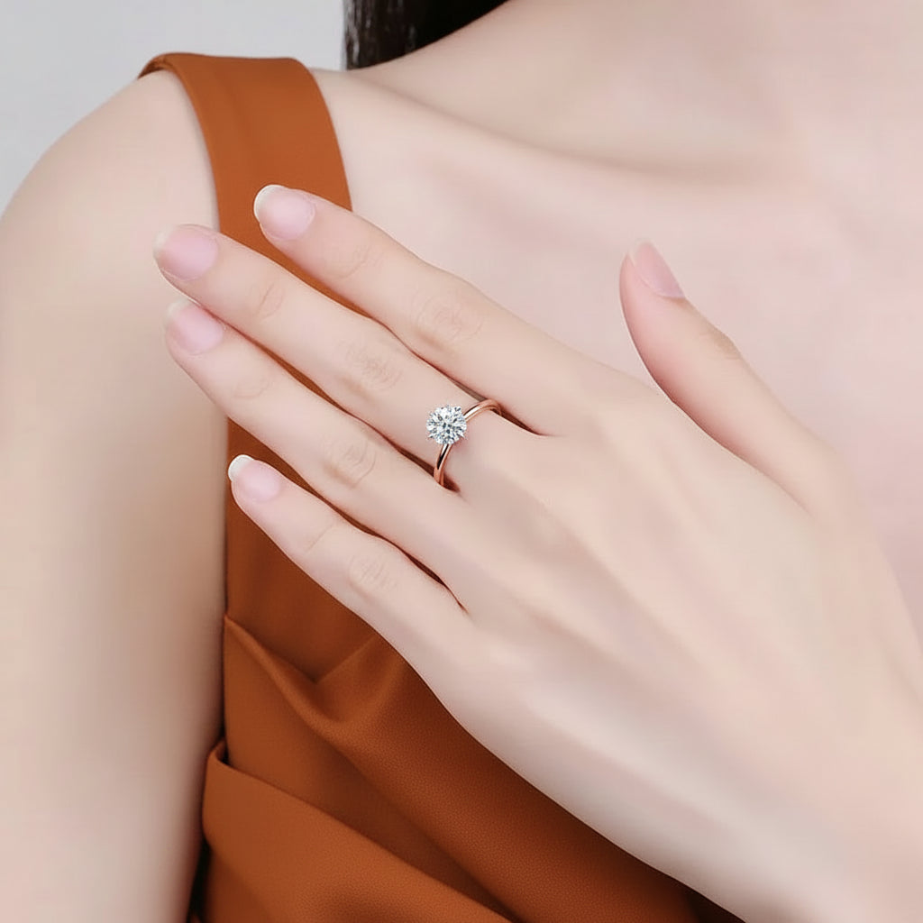 The Classic Majesty Solitaire Ring
